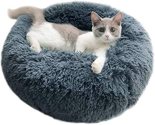 OUTLETISSIMO® Cuscino Letto Grigio Scuro per Gatti...