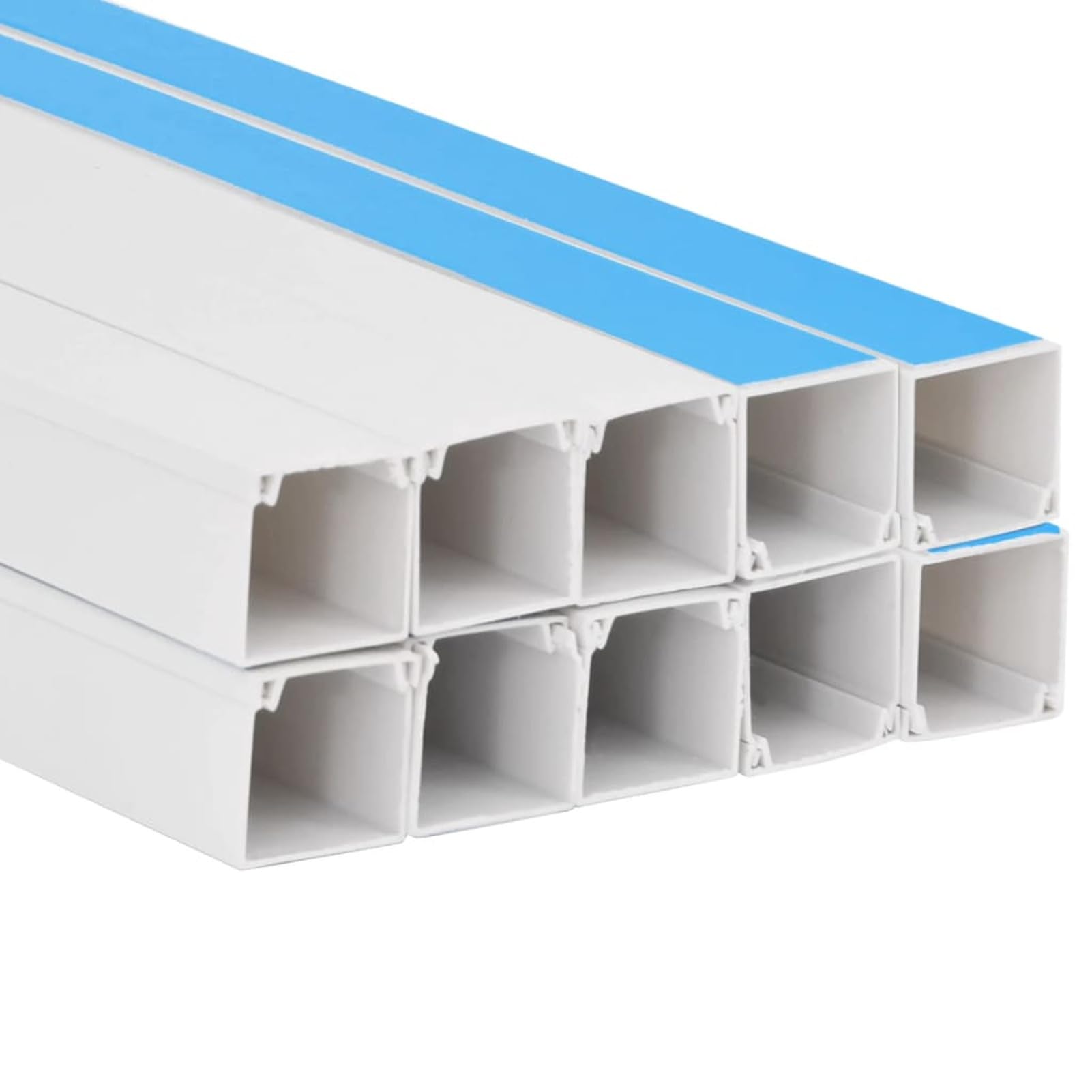 Canalina per Cavi Autoadesiva 40x25 mm 10 m in PVC,Canaline Fili Elettrici,Canalina per Cavi,Canalina per Cavi Elettrici-155947