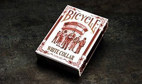 Bicycle White Collar Playing Cards by Collectable Playing Cards