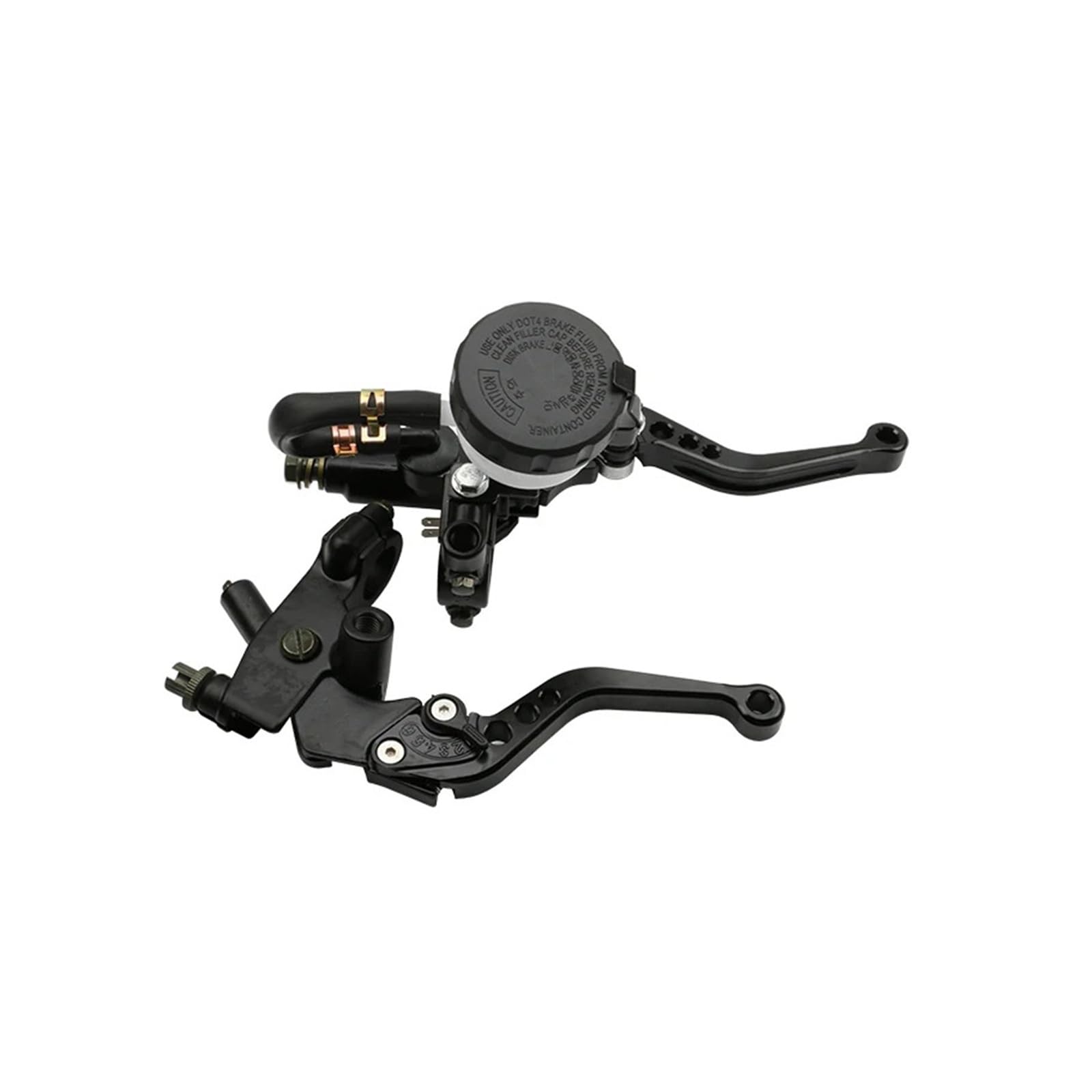 Hxjthbvcf 1Pcs Motorcyle Universal 7/8" 22Mm Cnc Aluminum Motorcycle Adjustable Clutch Brake Pump Lever Hydraulic Master Cylinder For 250Cc-500(1Pcs)