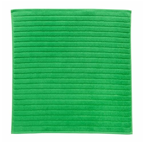 Christy Prism Bath Shower Mat | Turkish Cotton | 850GSM | Super Absorbent and Soft | 60cm x 60cm| Absinthe