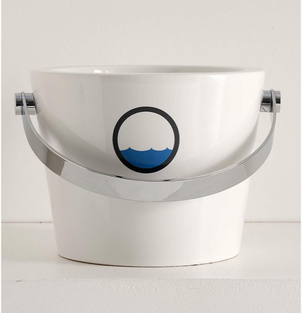 Bucket Round Vessel Bathroom Sink