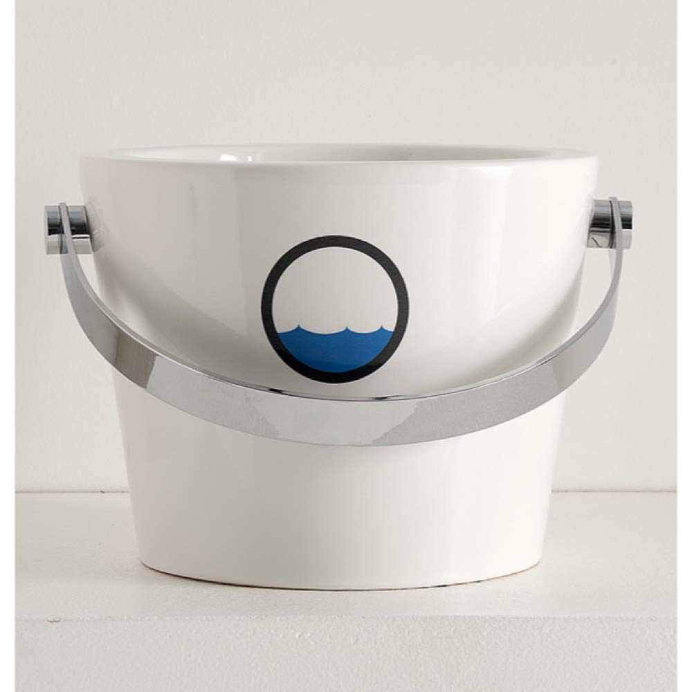 Bucket Round Vessel Bathroom Sink