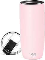 Vista 39 de Simple Modern Taza de café de viaje Tumbler con tapa abatible Reutilizable, aislada, de acero inoxidable, taza de café helado Cold Brew, termo