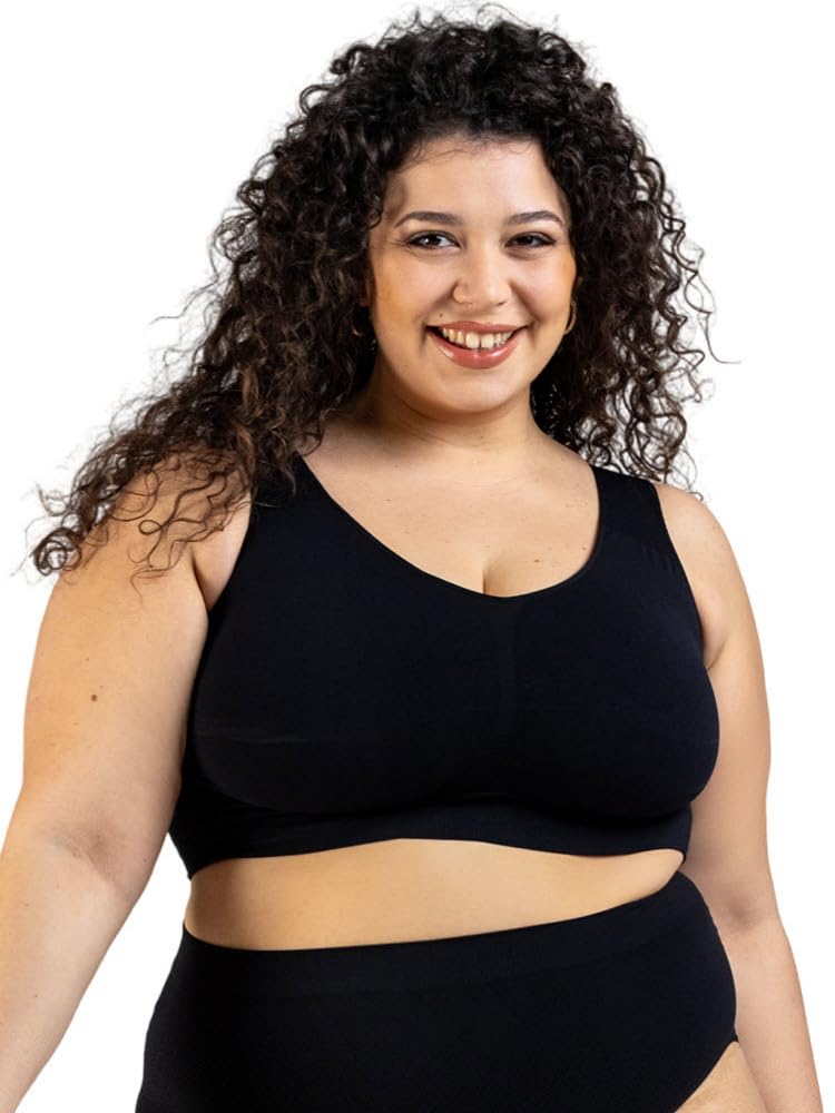 Plumpy Soutien-gorge soutien cup brassière sans armature confortable - 8