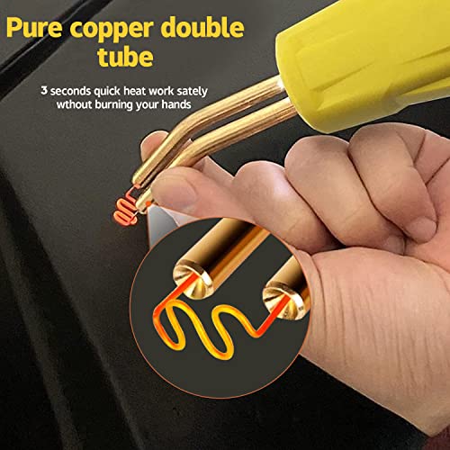 Roadgive Upgraded Version 100W 110V Hot Stapler Plastic Repair Kit Car Bumper Repair Kit With Plier, Knife, Flat/Outside Corner/Inside Corner/Wave Staples Welding Machine Plastic Welder Gun #TOP1