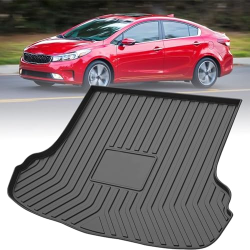 Tapis de coffre Kia K3 Forte 2013-2018 SKINII en caoutchouc imperméable