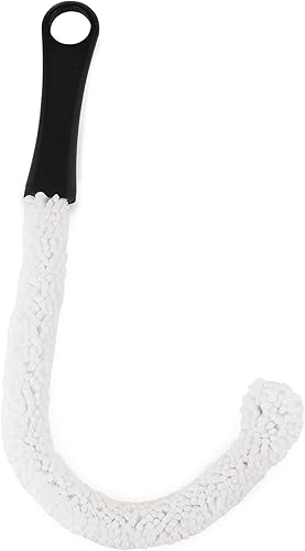 Miniatura 6 de True Toallas de microfibra, paños de pulido de copa de vino, paño de microfibra sin rayas y toallas sin pelusas, gris, juego de 3