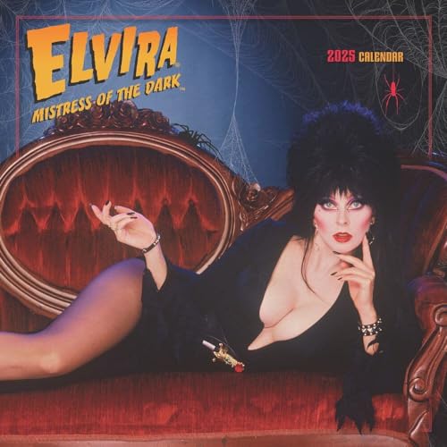 Calendar Ink 9781645916796 Elvira 2025 Wall Calendar cover