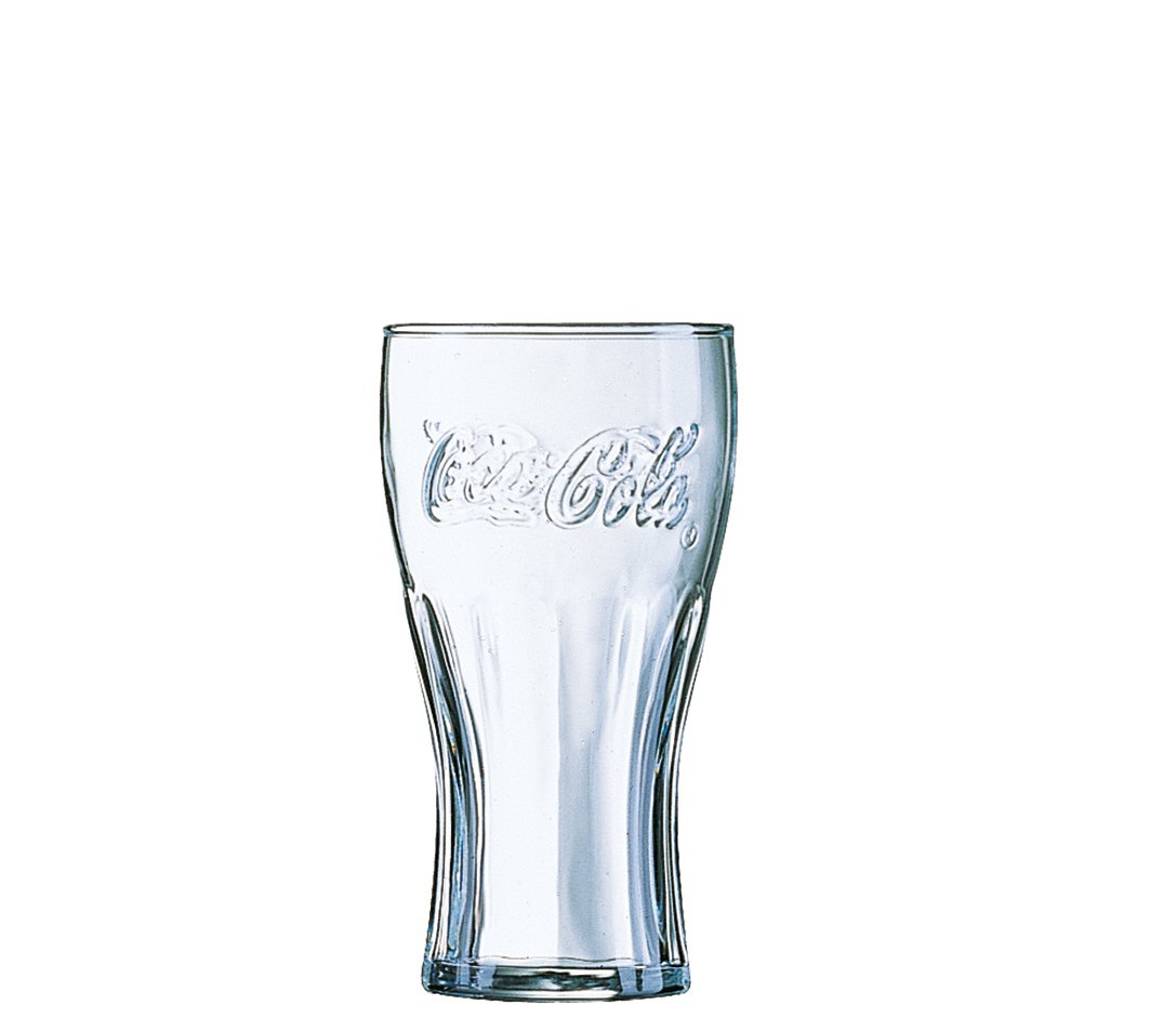 Arcoroc Coca-Cola FH27 szkło konturowe, z kreską 200 ml, 6 sztuk