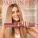 7 in 1 Airstyler, PARWIN PRO BEAUTY MaxAIR 2.0 Multi-Styler Set, Auto-Wrap Lockenstab, Geringere Hitzeschäden Glätteisen, 110000 U/Min Föhn, Volumenbürste, Glättender Finish-Aufsatz, Amber Silk