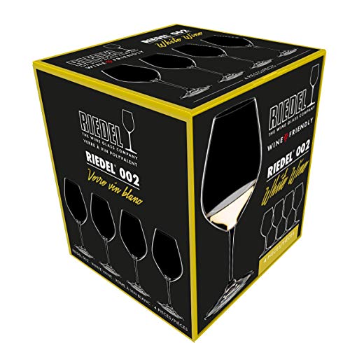 Riedel 00 Collection 002 White Wine Glasses, Set of 4, Clear - Thumbnail 5