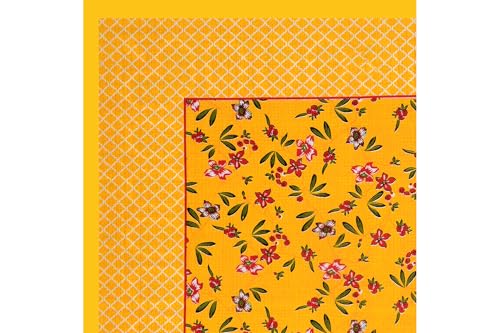 Image of Monique Cotton Double Bedsheet 144 TC | Soft & Breathable Cotton Bedding Set with 2 Pillow Covers | Elegant Floral Printed Bed Sheet for Bedroom & Home