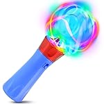 ArtCreativity Light Up Wand for Kids - LED Spinning Light Bright Toy with Flashing Lights - Fun Light Spinnning Toys, Sensory Toys for Kids with Autism - Batteries Included