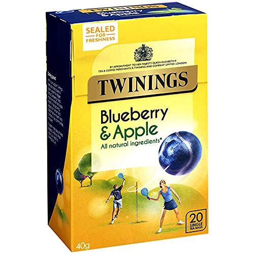 Image of Twinings Blueberry & Apple Tea, 40 g