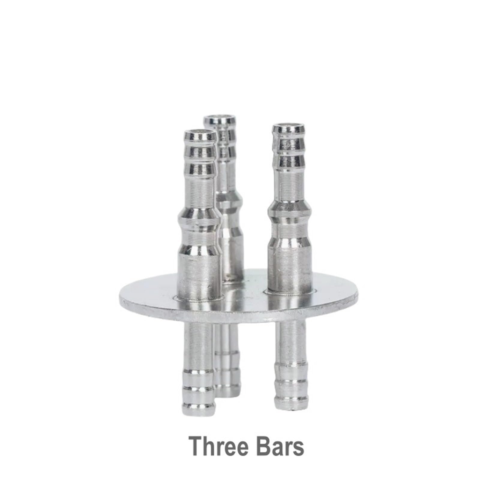 Zentrifuge, Gärtank-Reaktor-Feed-Abdeckung, Verbrauchsmaterialien, Edelstahlstangen, SS-Nachfüllabdeckung for Röhrchen 7 mm, ohne blaue Headspace-Kappe(One Bar)