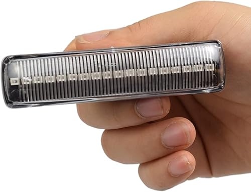 Miniatura 8 de Lámpara de señal de giro LED delantera Fender Side Marker Light para Land Rover Range Rover Sport Discovery 3 4 Freeland 2 (negro)