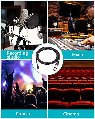 Szlliyxs Xlr To Usb C Cable Usb C Microphone Cable,10Ft Usb Type-C To Xlr Female Cord Connector Adapter Compatible Stereo Audio Cord Link Converter Cable Usb Type-C Devices For Smartphone Or Macbook #TOP4