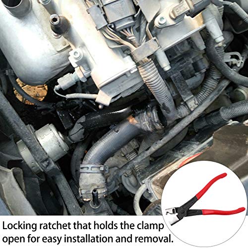 UKCOCO Braçadeira Alicate De Mangueira Alicate De Remoção De Mangueira Alicate De Anel Pinça De Mang