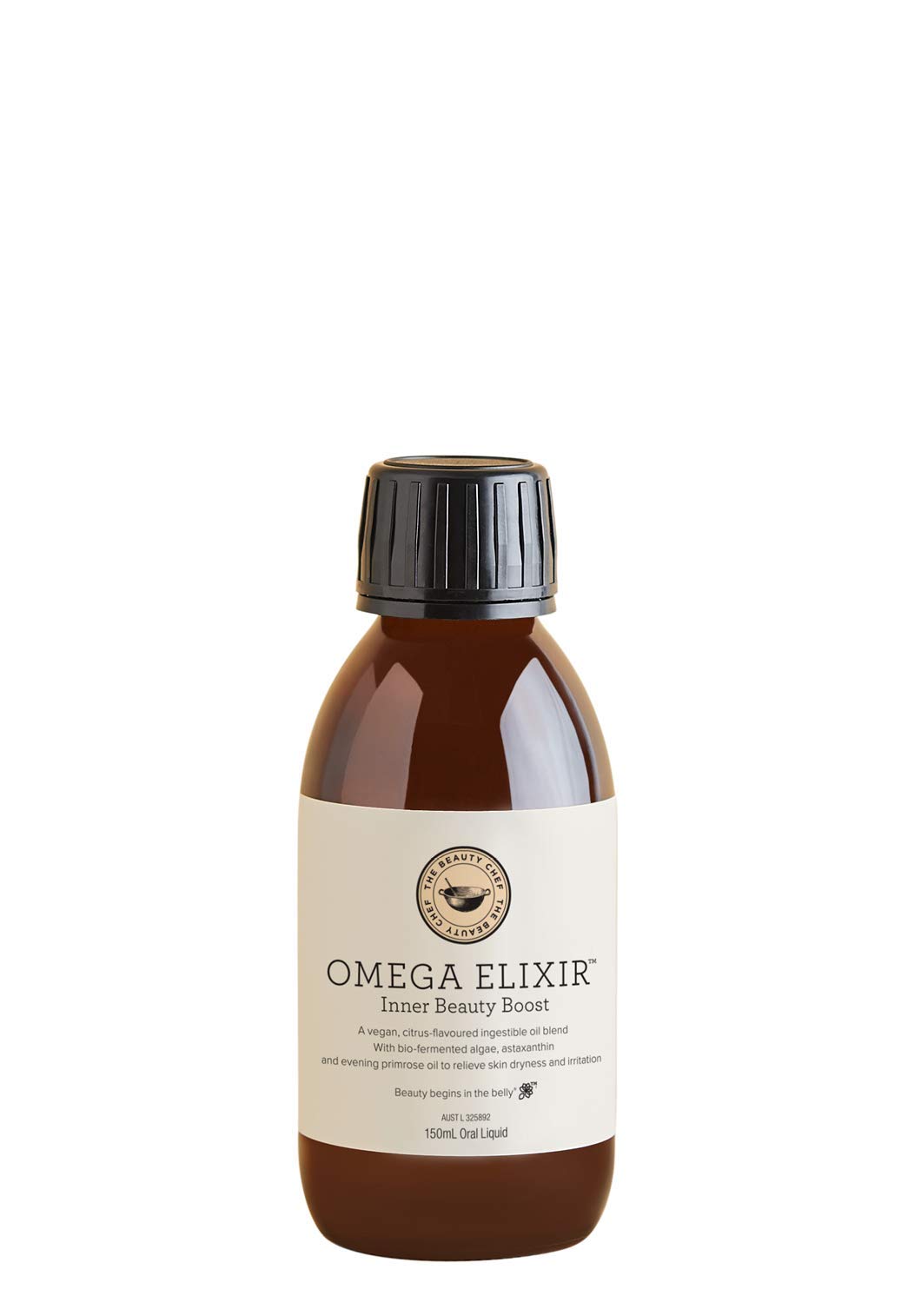 The Beauty Chef | OMEGA ELIXIR Inner Beauty Boost (5oz, 150ml) | Vegan, Plant-Based Oil Blend to Que