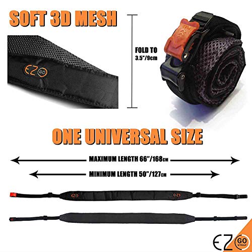 EZ-GO Motorbike Helmet Strap –motorcycle helmet bag,Lightweight Helmet motorcycle bag –motorbike accessories for Men&Women.Hands-Free Full-Face&Half-Face Helmet with Breathable Mesh - Image 5