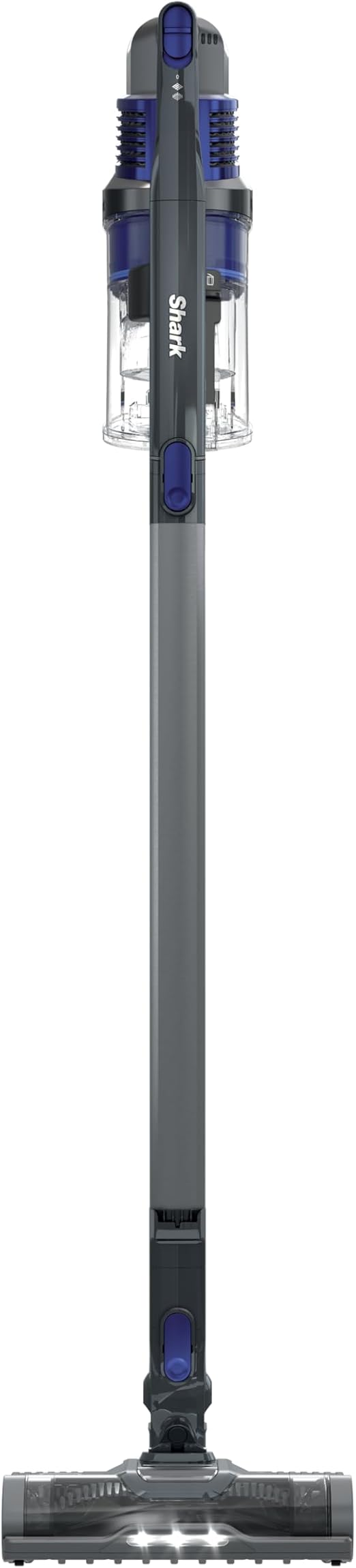 Shark IX141 Pet Cordless Stick Vacuum with XL Dust Cup, LED Headlights, Removable Handheld, Crevice Tool, 40min Runtime, Grey/Iris