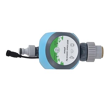 Ubersweet Irrigation Timer Mobile Phone Remote Control Intelligent Irrigation Timer WiFi Control Automatic Irrigation of Balconies, Gardens, patios