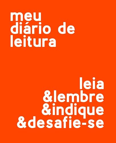Meu Diário de Leitura (RED Edition): Leia, Lembre, Indique e Desafie-se (Portuguese Edition)