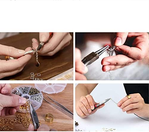 50pcs Silver Lobster Clasp and 120pcs Open Jump Ring - Metal Alloy Small Lobster Claw Clasps for Handmade Necklace, Bracelet Jewelry Making Accessories Fastener Hook(Silver)