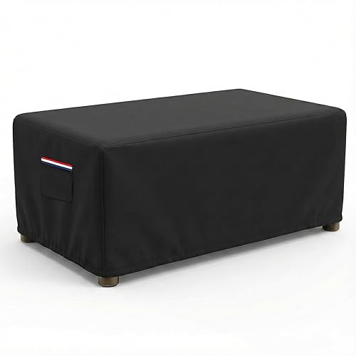 Waterproof Rectangular Patio Coffee Table Cover, 600D Heavy Duty Outdoor