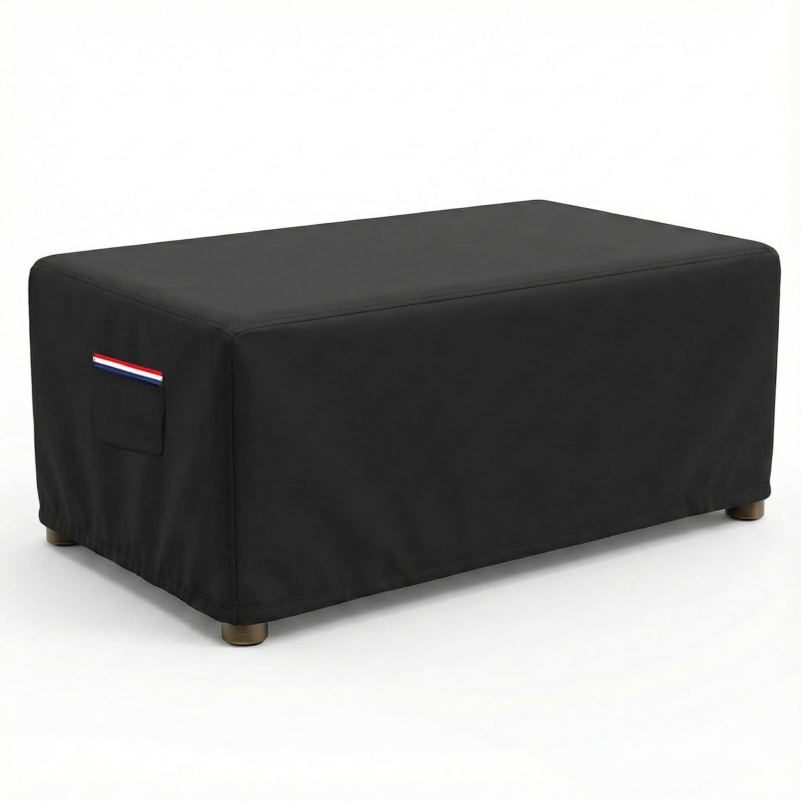 Waterproof Rectangular Patio Coffee Table Cover, 600D Heavy Duty Outdoor Furniture Cover, UV &amp; Wind Resistant, 48×28×16 in All-Weather Protection for Patio &amp; Garden Tables