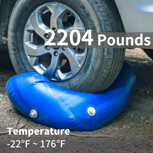 Image of Potable Water Storage Bladder, TPU Collapsible Water Tank, Food Grade BPA Free Portable Flexible Water Container for Drinking, Camping, Irrigation & Emergency, Drought, Snowstorm