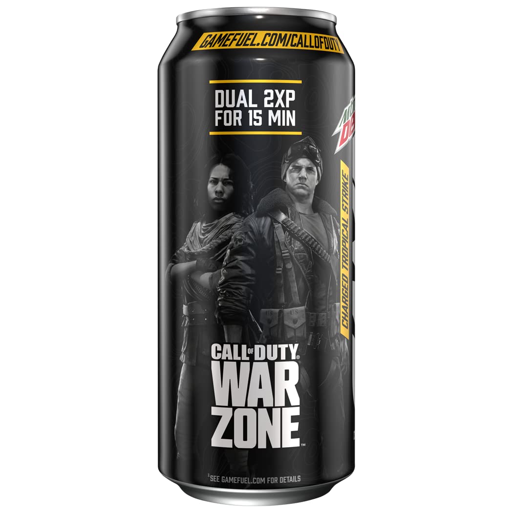 Buy Mountain Dew Game Fuel, Charged Tropical Strike, 16 Fl Oz. Cans (12  Pack), Vitamins A + B (Packaging May Vary) Online at Lowest Price in Sri  Lanka. B07KHVD4WX