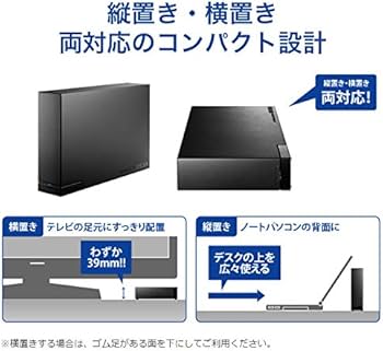 Amazon | I-O DATA I-O DATA HDD 外付けハードディスク 6TB USB3