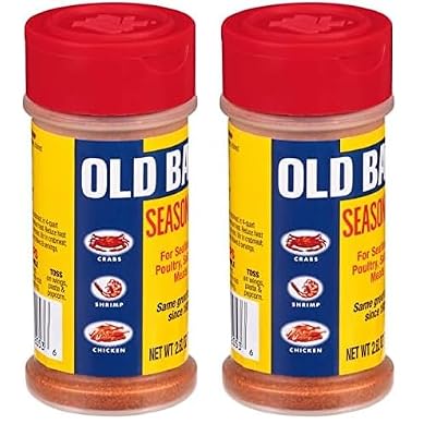 Old Bay Seasoning, For Seafood, Poultry, Salads, and Meats, 2.62 Oz (Pack of 2)