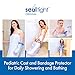 Brownmed - Seal-Tight Original Cast & Bandage Protector - Kid's Leg & Foot Cast Cover for Showers & Swimming - Durable Shower Bag - Waterproof Protector - Pediatric Small Leg