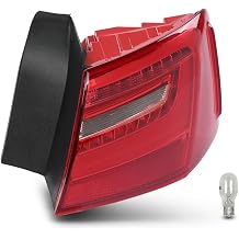 LQI LED Tail Light Assembly Rear Lights Assembly Right Side Rear Brake Lamp | Compatible with Audi A6 C7 2012-2016,Not Fit for S Line/TDI / S6 Model 4G5945094A, 4G9945094B, 4G9945095B, 4G9945096B