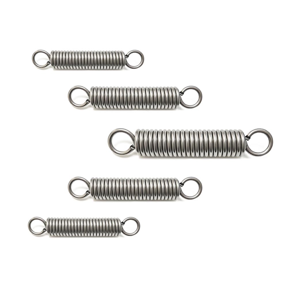 200 sztuka Sprężyny 304 nierdzewne rozciągające z hakiem,0.4 * 6 * 30mm | Nadaje się do napraw DIY,zatrzasków i narzędzi warsztatowych,odpowiedni do projektów wymagających stabilnego naciągu.