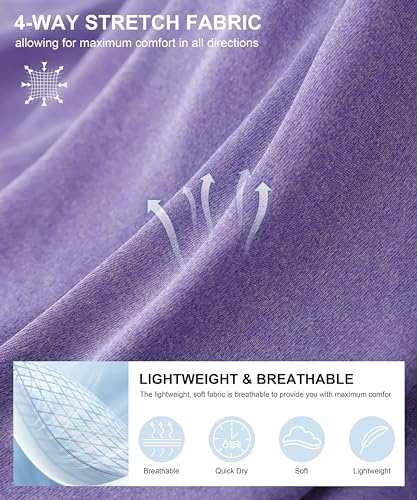 Image of Women's Short Sleeve Workout Shirts UPF 50+ Sun Protection T-Shirts Quick Dry Breathable Gym Running Hiking Tops for Women