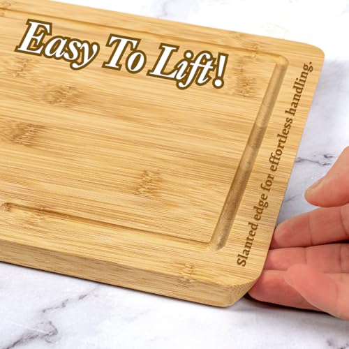 Tabla de cortar rectangular de bambú magnética miniatura 5