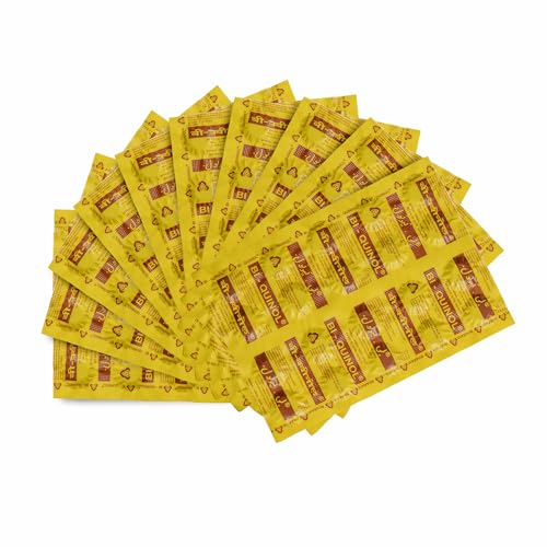 Image of BI-QUINOL Loose Motion Tablets | Anti Diarrhea Ayurvedic Medicine | Dysentery Support | Bharavi (6 strips with 20 tablets each)