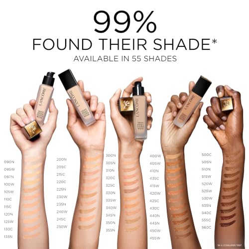 Image of Lancome Teint Idole Ultra Wear Natural Matte Foundation- Longwear, Medium-Full Coverage, Natural Finish, Waterproof & Hydrating - 215C (Light Skin with Cool /Pinky Undertones), 1 Fl Oz
