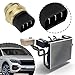 OTOTEC Automotive 3-Pin Radiator Fan Temperature Sensor with Washer, Compatible with VW Caddy 1 82-92, Corrado, Golf 2 3 1H 1.3-2.9, Audi