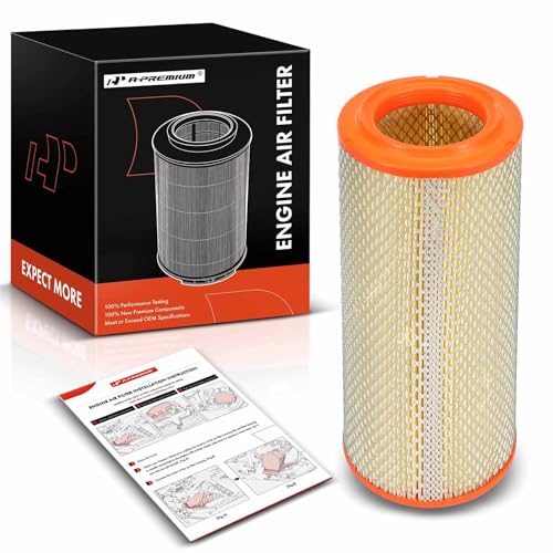 Lack of Power or Poor Performance During High Ambient Temperatures with RPO (C7N) 12,300 LB GVWR or (C4M) 9,900 LB GVWR - 2016-2020 Chevrolet Express & GMC Savana 6 A-Premium Engine Air Filter Compatible with Chevrolet & GMC - 2001-2016 Express 3500, 2001-2015 Express 2500, 2001-2014 Express 1500, 2001-2016 Savana 3500, 2001-2016 Savana 2500