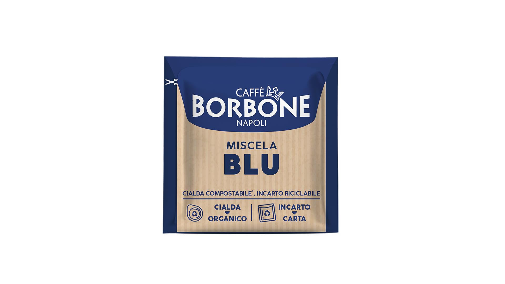 600 Cialde Filtro Carta 44 mm Caffe' Borbone Miscela Blu Originali
