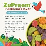 ZuPreem FruitBlend Bird Food, Bird Feed Pellets for Amazons, Cockatoos, & Macaws, Core Nutrition with Natural Fruit, Cockatoo Food, Macaw Feed, Amazon Diet, Made in USA, (Large, 3.5 lb Bag) - Image 3