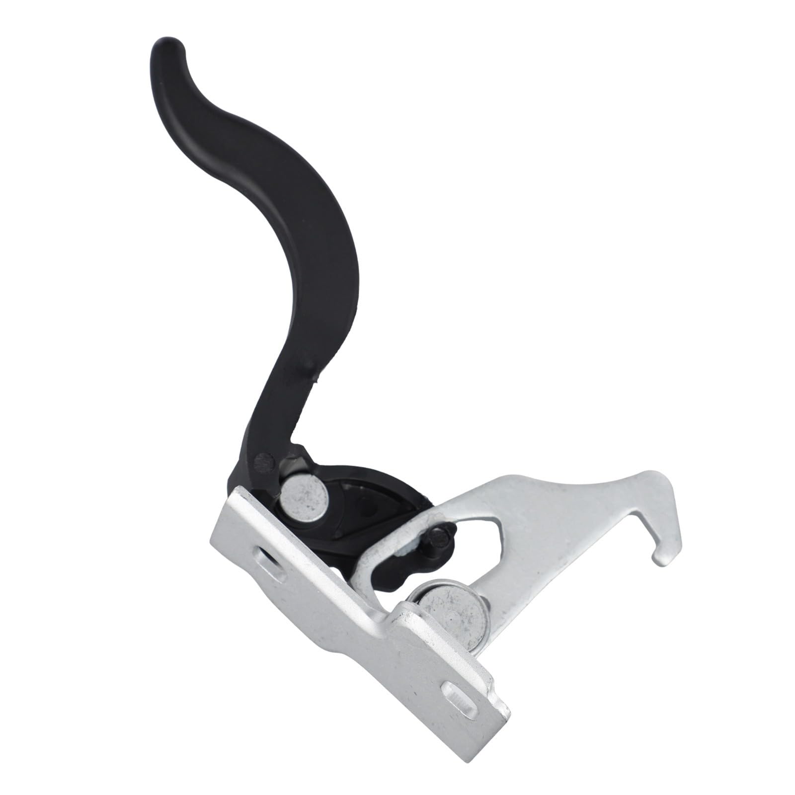 Poignée de déverrouillage de sécurité pour capot moteur E53 2000–2006, pour OEM 51238402552 8402552, crochet en métal noir + argent