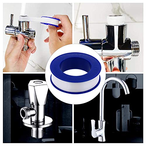 30 peças de fitas de vedação de rosca, fita de teflon selante de tubos PTFE, fita de vedação industr