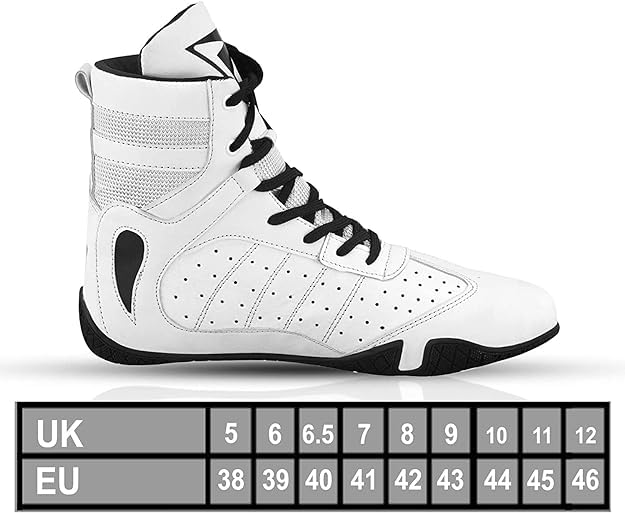 Boxschuhe Herren Wrestlingschuhe Muay Thai Kickboxen Sparring Kampfsportschuhe Atmungsaktive Boxstiefel