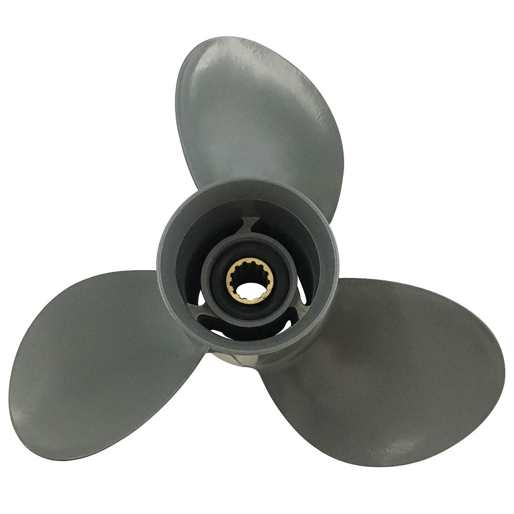 Elica in alluminio 11 1/8x14 per motore fuoribordo Honda 35/40/45/50/60HP RH 13 Spline Dente